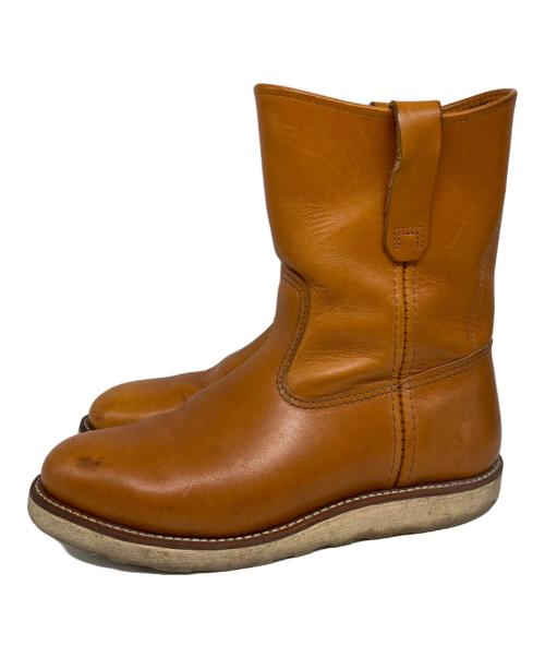 RED WING（レッドウィング）RED WING (レッドウィング) 9インチ ペコスブーツ キャメル サイズ: 8Eの古着・服飾アイテム