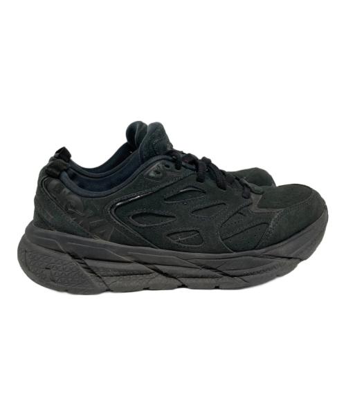 HOKAONEONE（ホカオネオネ）HOKAONEONE (ホカオネオネ) CLIFTON L SUEDE  ローカットスニーカー ブラック サイズ:24.5cmの古着・服飾アイテム