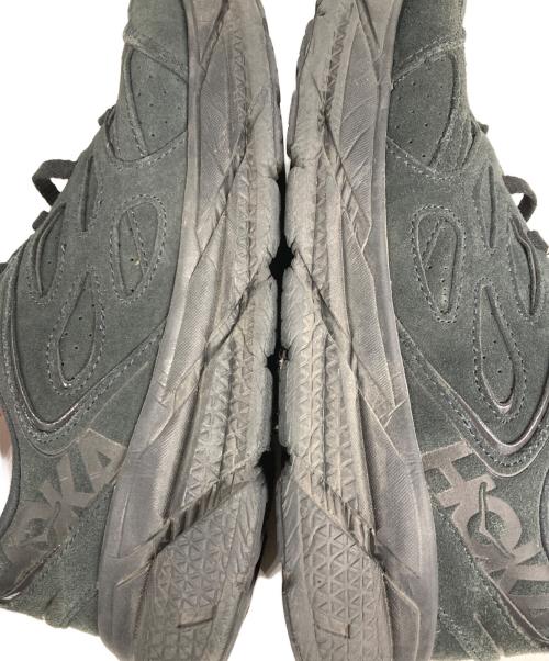 HOKAONEONE（ホカオネオネ）HOKAONEONE (ホカオネオネ) CLIFTON L SUEDE  ローカットスニーカー ブラック サイズ:24.5cmの古着・服飾アイテム