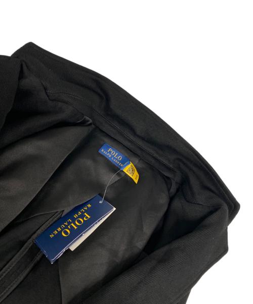POLO RALPH LAUREN（ポロ・ラルフローレン）POLO RALPH LAUREN (ポロ・ラルフローレン) ワッペン テーラードジャケット ブラック サイズ:8 未使用品の古着・服飾アイテム