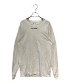 OFFWHITEオフホワイト）の古着「Marker Arrow Long Sleeve T-Shirt」｜ホワイト