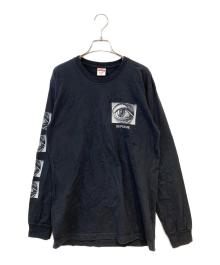 SUPREME（シュプリーム）の古着「17SS M.C. Escher Eye L/S Tee」｜ブラック