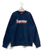 SUPREMEシュプリーム）の古着「20SS Underline Crewneck スウェット」｜ネイビー