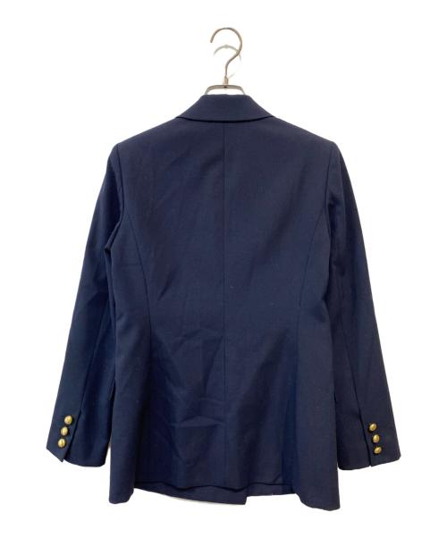allureville（アルアバイル）allureville (アルアバイル) 金釦ダブルテーラードジャケット ネイビー サイズ: 1の古着・服飾アイテム