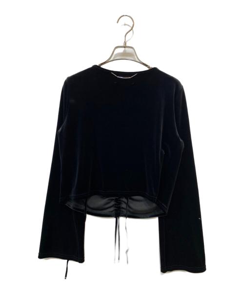 UNITED TOKYO（ユナイテッドトーキョー）UNITED TOKYO (ユナイテッドトーキョー) スノーベロアギャザートップス ブラック サイズ: Freeの古着・服飾アイテム