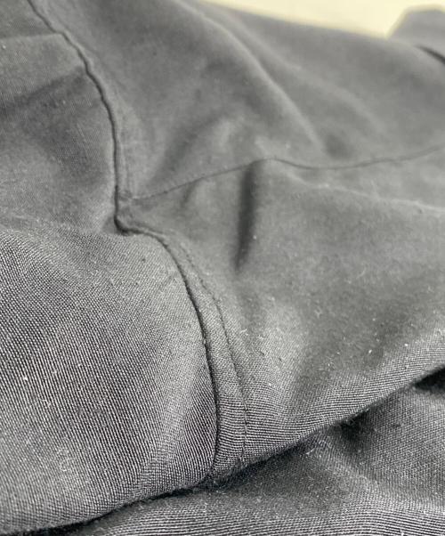 ISSEY MIYAKE（イッセイミヤケ）ISSEY MIYAKE (イッセイミヤケ) シルクシャツ ネイビー サイズ: Mの古着・服飾アイテム