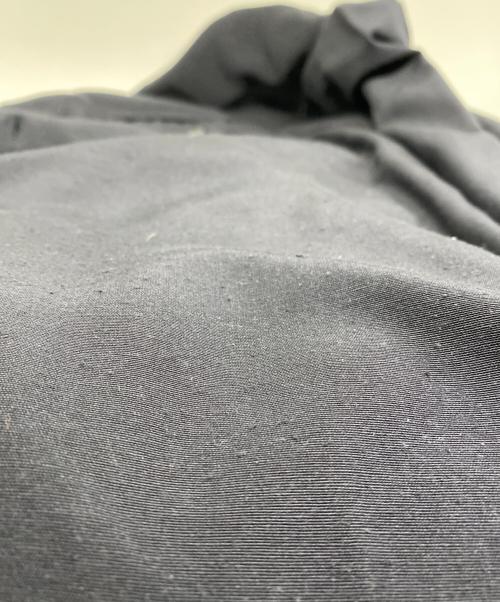 ISSEY MIYAKE（イッセイミヤケ）ISSEY MIYAKE (イッセイミヤケ) シルクシャツ ネイビー サイズ: Mの古着・服飾アイテム
