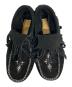 中古・古着 Manitobah Mukluks (マニトバ ムクルックス) スエードモカシンブーツ ブラック サイズ:7：8000円