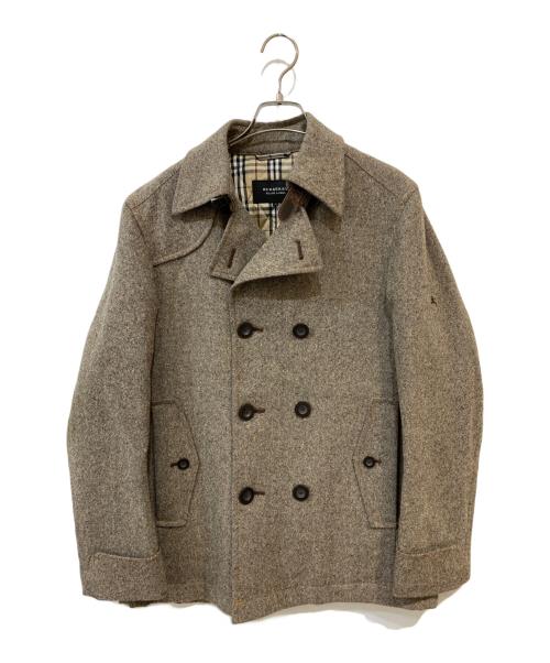BURBERRY BLACK LABEL（バーバリーブラックレーベル）BURBERRY BLACK LABEL (バーバリーブラックレーベル) Pコート ブラウン サイズ: Mの古着・服飾アイテム