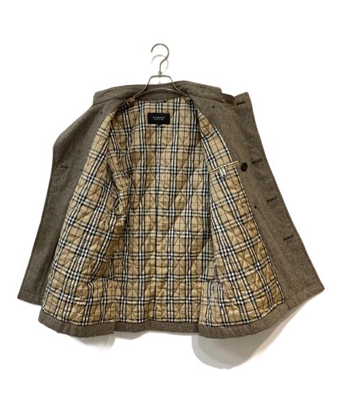 BURBERRY BLACK LABEL（バーバリーブラックレーベル）BURBERRY BLACK LABEL (バーバリーブラックレーベル) Pコート ブラウン サイズ: Mの古着・服飾アイテム