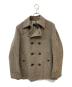 BURBERRY BLACK LABEL（バーバリーブラックレーベル）の古着「Pコート」｜ブラウン