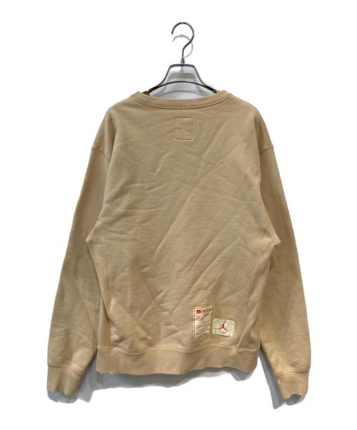JORDAN（ジョーダン）JORDAN (ジョーダン) UNION (ユニオン) Crewneck スウェット ベージュ サイズ:Sの古着・服飾アイテム