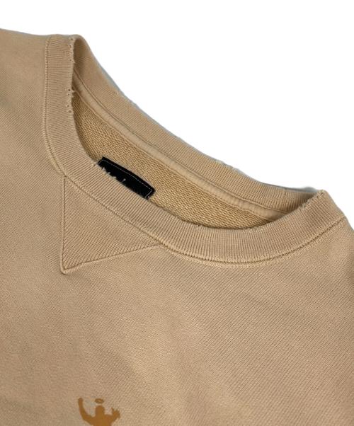 JORDAN（ジョーダン）JORDAN (ジョーダン) UNION (ユニオン) Crewneck スウェット ベージュ サイズ:Sの古着・服飾アイテム