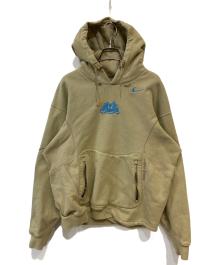 NIKE×OFFWHITE（ナイキ×オフホワイト）の古着「006 Fleece Hoodie」｜ベージュ