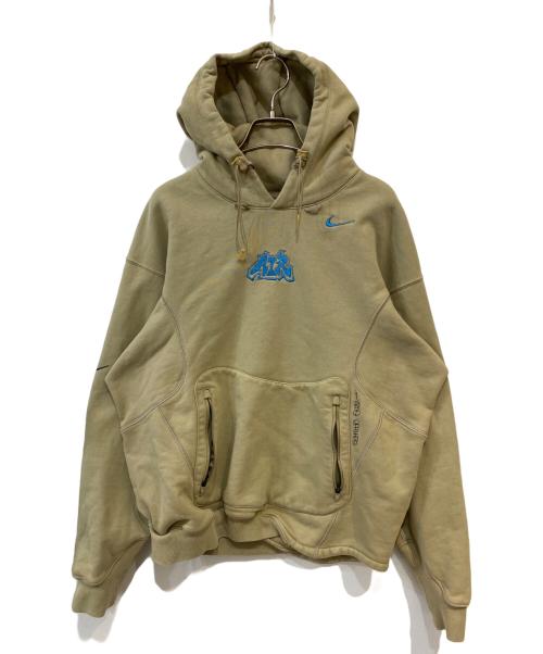 NIKE（ナイキ）NIKE (ナイキ) OFFWHITE (オフホワイト) 006 Fleece Hoodie ベージュ サイズ:XSの古着・服飾アイテム