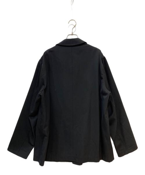 Y's for men（ワイズフォーメン）Y's for men (ワイズフォーメン) ウールギャバカバーオール ブラック サイズ: Mの古着・服飾アイテム