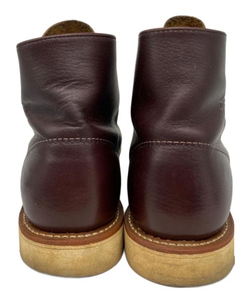 RED WING（レッドウィング）RED WING (レッドウィング) ROUND TOE BOOT ブラウン サイズ:9 1/2D (27.5cm)の古着・服飾アイテム