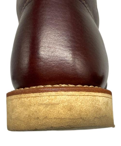 RED WING（レッドウィング）RED WING (レッドウィング) ROUND TOE BOOT ブラウン サイズ:9 1/2D (27.5cm)の古着・服飾アイテム