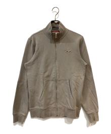 DIESEL（ディーゼル）の古着「S-GINNI-ZIP-OD ジップアップスウェット」｜グレー