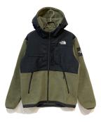 THE NORTH FACEザ ノース フェイス）の古着「Denali Hoodie」｜ブラック×カーキ