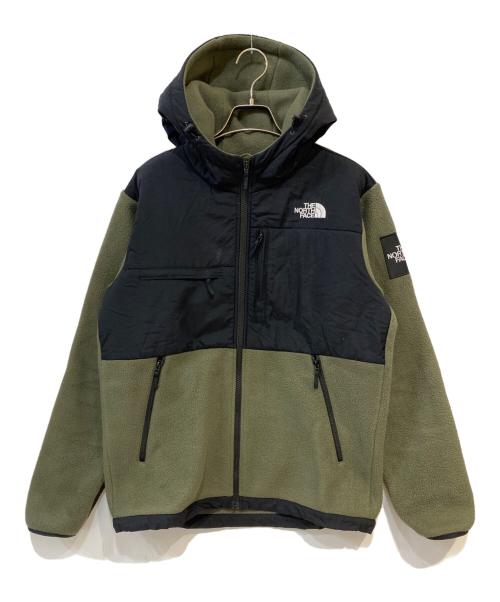 THE NORTH FACE（ザ ノース フェイス）THE NORTH FACE (ザ ノース フェイス) Denali Hoodie ブラック×カーキ サイズ: Mの古着・服飾アイテム