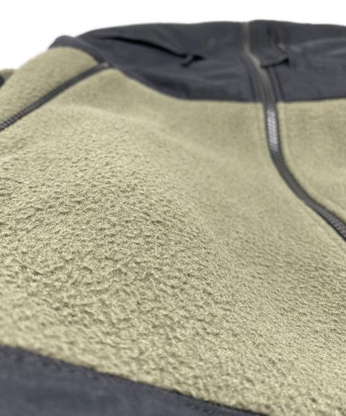 THE NORTH FACE（ザ ノース フェイス）THE NORTH FACE (ザ ノース フェイス) Denali Hoodie ブラック×カーキ サイズ: Mの古着・服飾アイテム