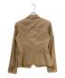 MaxMara (マックスマーラ) カシミヤ混 テーラードジャケット ブラウン サイズ: 34：10000円