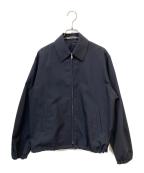 AURALEEオーラリー）の古着「WOOL KID MOHAIR HOPSACK ZIP BLOUSON」｜ブラック