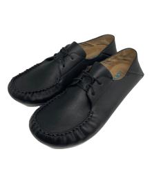 LOEWE（ロエベ）の古着「RAMBLA BOAT SHOE」｜ブラック