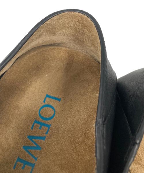 LOEWE（ロエベ）LOEWE (ロエベ) RAMBLA BOAT SHOE ブラック サイズ:40の古着・服飾アイテム