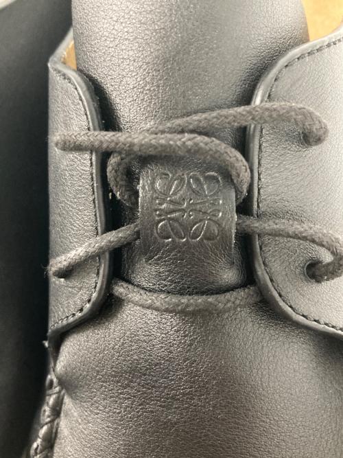 LOEWE（ロエベ）LOEWE (ロエベ) RAMBLA BOAT SHOE ブラック サイズ:40の古着・服飾アイテム