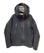 DESCENTE ALLTERRAINデザイント オルテライン）の古着「INNER SURFACE TECHNOLOGY PARA-HOOD JACKET」｜ブラック