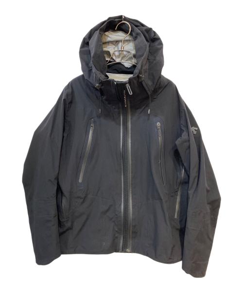 DESCENTE ALLTERRAIN（デザイント オルテライン）Descente ALLTERRAIN (デザイント オルテライン) INNER SURFACE TECHNOLOGY PARA-HOOD JACKET ブラック サイズ:Lの古着・服飾アイテム