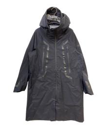 DESCENTE ALLTERRAIN（デザイント オルテライン）の古着「STREAMLINE HARD SHELL ALL WEATHER COAT」｜ブラック