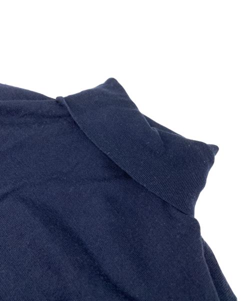 JOHN SMEDLEY（ジョンスメドレー）JOHN SMEDLEY (ジョンスメドレー) ウールタートルネックニット ネイビー サイズ:Lの古着・服飾アイテム
