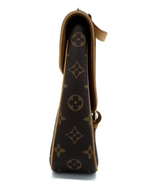 LOUIS VUITTON（ルイ ヴィトン）LOUIS VUITTON (ルイヴィトン) マレル・サック・ア・ド/2WAYショルダーバッグ ブラウン モノグラム M51158 SR1014の古着・服飾アイテム