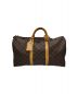LOUIS VUITTON（ルイヴィトン）の古着「 キーポル50/トラベルバッグ」｜ブラウン