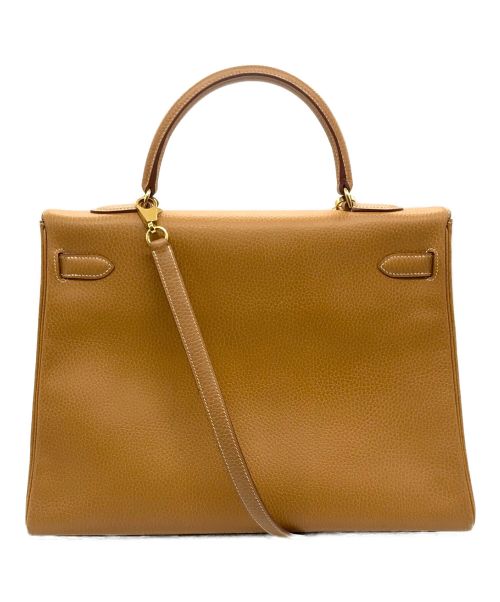 HERMES（エルメス）HERMES (エルメス) ケリー35 ベージュの古着・服飾アイテム