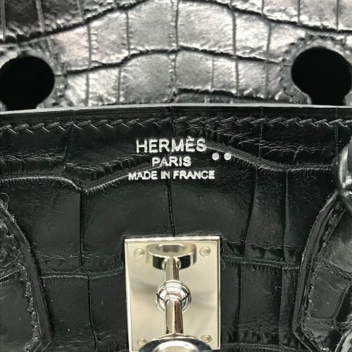 HERMES（エルメス）HERMES (エルメス) バーキン25 ブラック サイズ:25㎝の古着・服飾アイテム