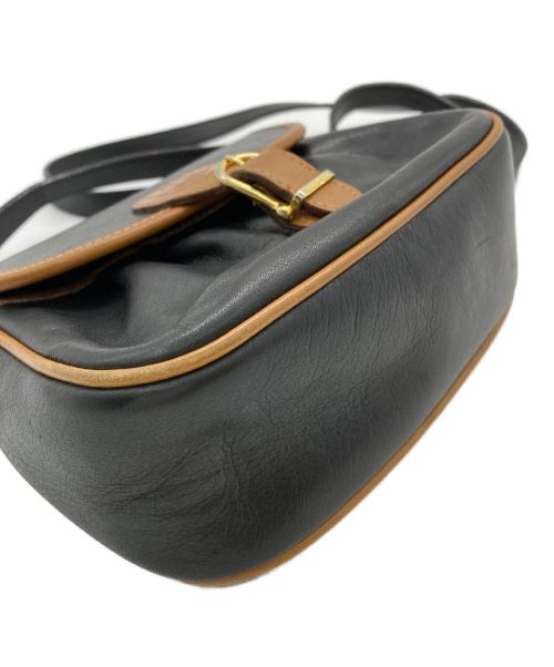 CELINE（セリーヌ）CELINE (セリーヌ) 【OLD】トリオンフショルダーバッグ ブラックの古着・服飾アイテム
