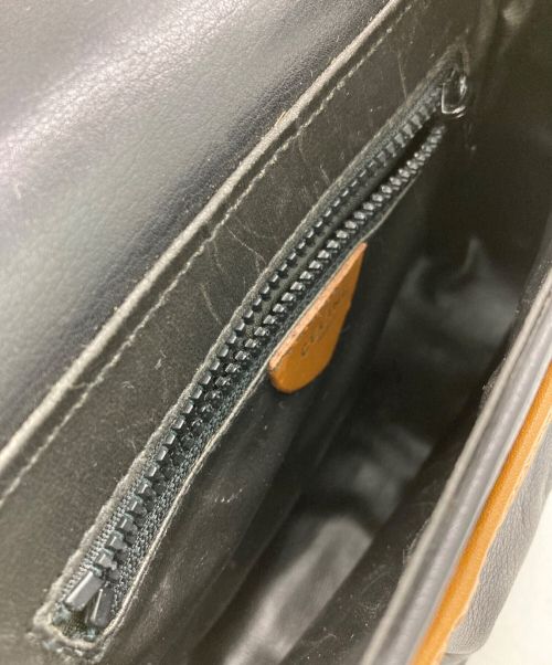 CELINE（セリーヌ）CELINE (セリーヌ) 【OLD】トリオンフショルダーバッグ ブラックの古着・服飾アイテム