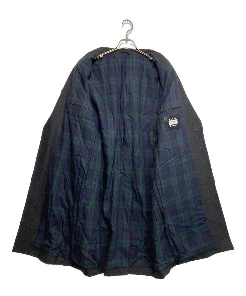 Saturdays NYC（サタデーズ ニューヨーク）Saturdays NYC (サタデーズ ニューヨーク) チェスターコート グレー サイズ:Sの古着・服飾アイテム