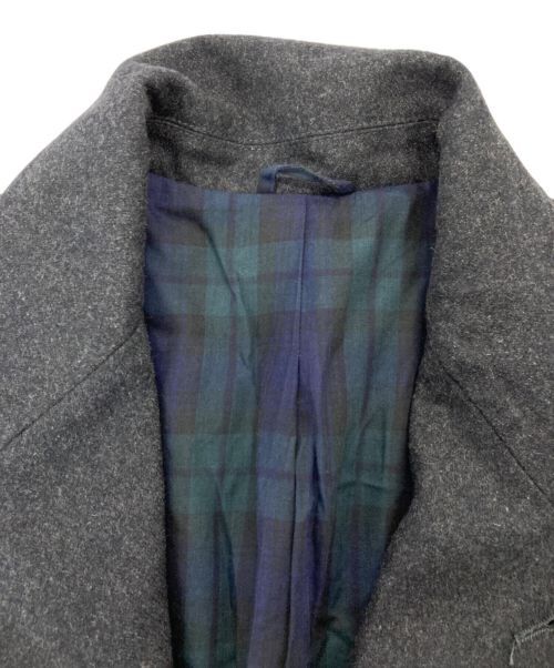 Saturdays NYC（サタデーズ ニューヨーク）Saturdays NYC (サタデーズ ニューヨーク) チェスターコート グレー サイズ:Sの古着・服飾アイテム