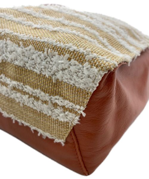 MARNI（マルニ）MARNI (マルニ) 2WAY MUSEO MINI ショルダーバッグ ブラウン×ホワイトの古着・服飾アイテム