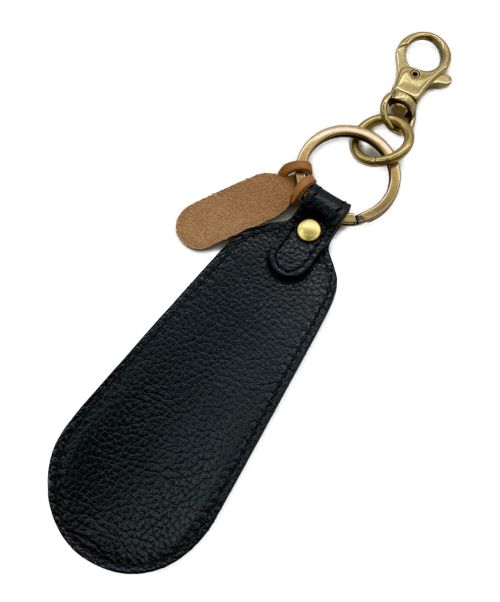 IL BISONTE（イル ビゾンテ）IL BISONTE (イル ビゾンテ) レザーキーリング ブラックの古着・服飾アイテム