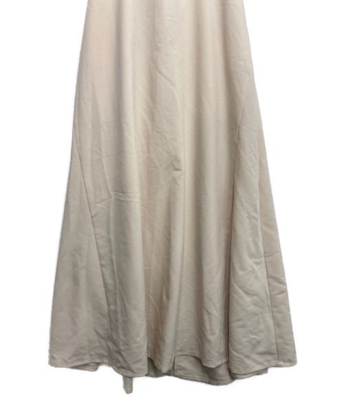 CLANE（クラネ）CLANE (クラネ) HALTER NECK LONG ONE PIECE ベージュの古着・服飾アイテム