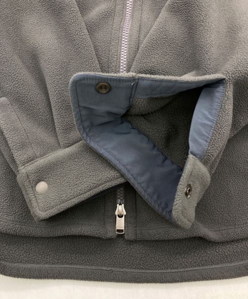 nonnative（ノンネイティブ）nonnative (ノンネイティブ) HIKER FULL ZIP SHIRT POLY FLEECE POLARTEC グレー サイズ:2の古着・服飾アイテム