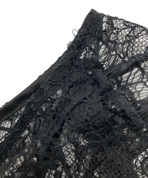 GRACE CONTINENTAL（（グレースコンチネンタル）GRACE CONTINENTAL (（グレースコンチネンタル) レーストップサロペット ブラック サイズ:36の古着・服飾アイテム