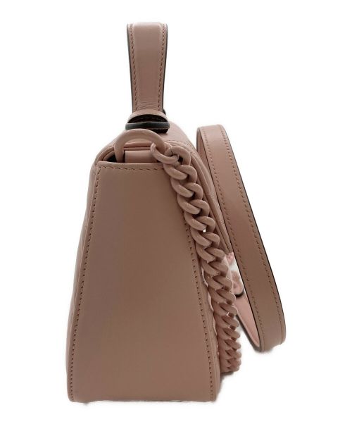 GUCCI（グッチ）GUCCI (グッチ) 〔GGマーモント〕ミニ トップハンドルバッグ ピンクの古着・服飾アイテム