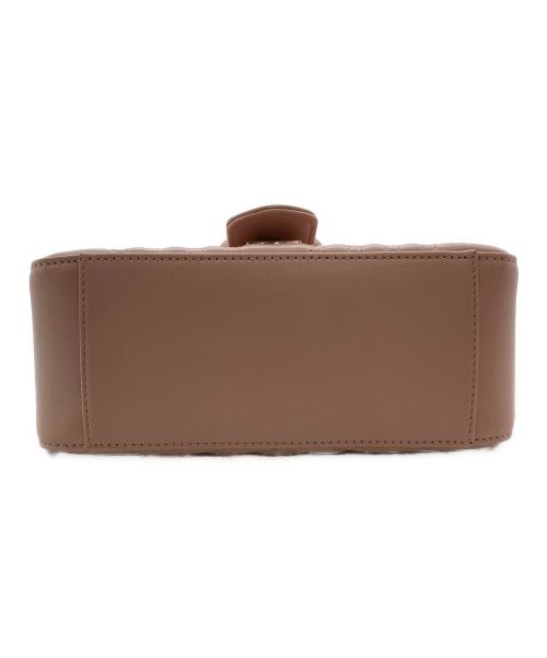 GUCCI（グッチ）GUCCI (グッチ) 〔GGマーモント〕ミニ トップハンドルバッグ ピンクの古着・服飾アイテム